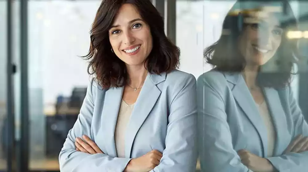 retrato de una empresaria 
